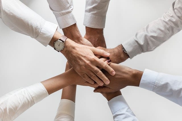 AboutUs Group of Hands